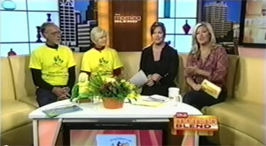 Yell and Tell on Morning Blend in the News